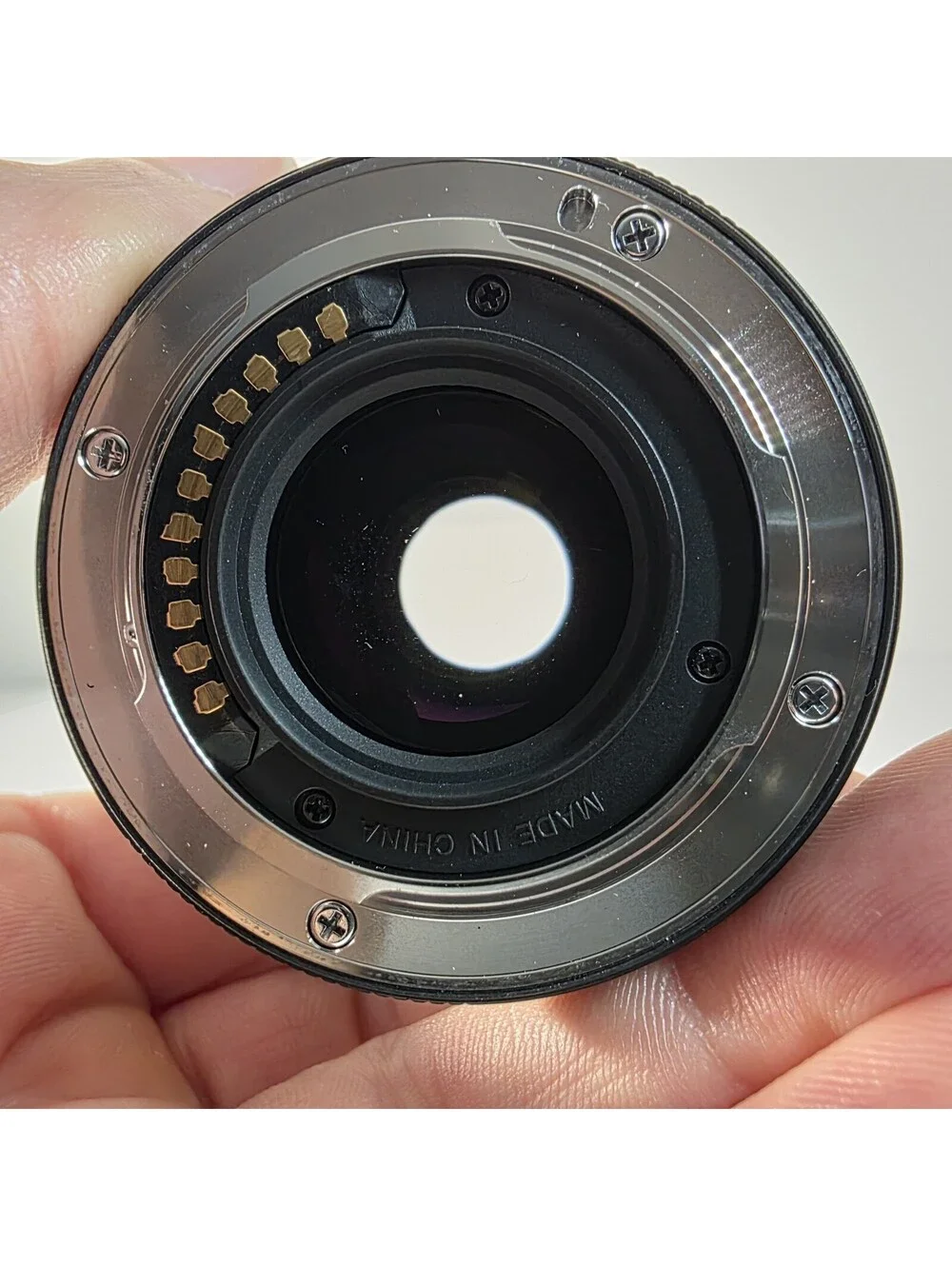OLYMPUS M. Zuiko Digital 12-50mm f/3.5-6.3 EZ ED MSC Lens Both Caps